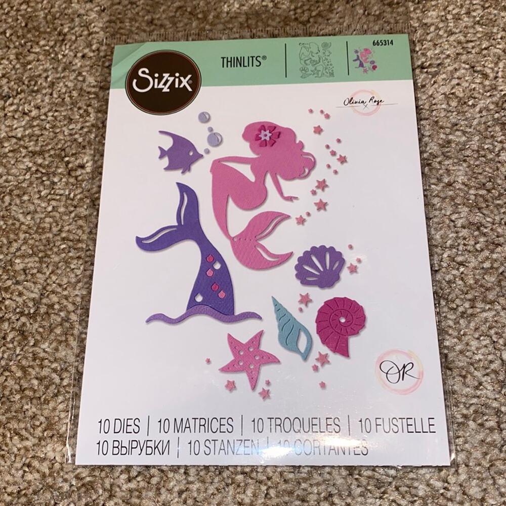 Sizzix Make Waves Thinlits Dies